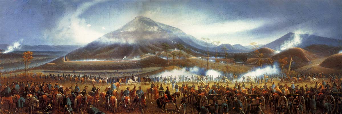 The Battle of Lookout Mountain,November 24,1863